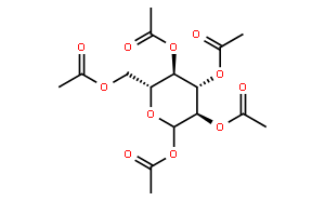 (3R,4S,5R,6R)-6-(乙酰氧基甲基)四氢-2H-吡喃-2,3,4,5-四乙酸四酯