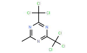 2-Methyl-4,6-bis(trichloromethyl)-1,3,5-triazine