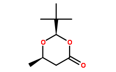 (2R,6R)-2-叔丁基-6-甲基-1,3-二氧-4-环己酮