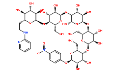 4-Nitrophenyl 6'-deoxy-6'-(2-pyridylamino)-α-D-pentα-(1-4)-glucopyranoside