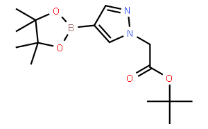 tert-Butyl 2-(4-(4,4,5,5-tetramethyl-1,3,2-dioxaborolan-2-yl)-1H-pyrazol-1-yl)acetate