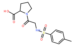 (S)-1-(2-(4-Methylphenylsulfonamido)acetyl)pyrrolidine-2-carboxylic Acid