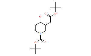 3-(2-叔丁氧基-2-氧代乙基)-4-氧代哌啶-1-羧酸叔丁酯