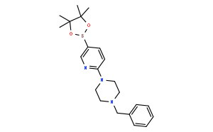 6-（4-苄基-1-哌嗪基）吡啶-3-硼酸频哪醇酯