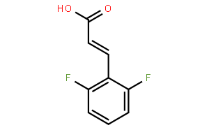 反-2,6-二氟苯乙烯甲酸