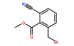 2-(溴甲基)-6-氰基苯甲酸甲酯