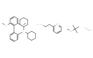 氯(2-二环己基膦基-2′,6′-二甲氧基-1,1′-联苯基)[2-(2-氨基乙基苯基)]钯(II) - 甲基--叔丁基醚加合物