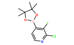 2-氯-3-氟吡啶-4-硼酸频呢醇酯