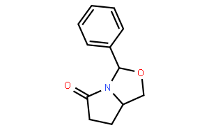 (3R,7aS)-Tetrahydro-3-phenyl-3H,5H-pyrrolo[1,2-c]oxazol-5-one