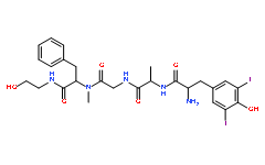 (3,5-Diiodo-Tyr1,D-Ala2,N-Me-Phe4,glycinol5)-Enkephalin acetate salt H-3,5-Diiodo-Tyr-D-Ala-Gly-N-Me-Phe-glycinol acetate salt