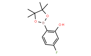 5-氟-2-(4,4,5,5-四甲基-1,3,2-二氧硼杂环戊烷-2-基)苯酚