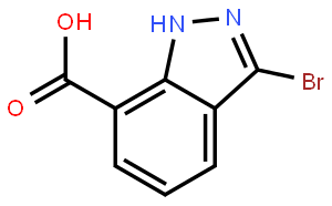 3-溴-1H-吲唑-7-羧酸