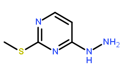 4-肼基-2-甲硫基嘧啶