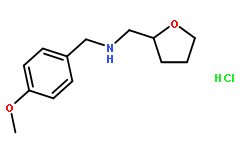 (4-Methoxyphenyl)-N-(tetrahydro-2-furanylmethyl)methanamine Hydrochloride
