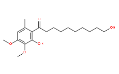6-(10-羟基癸酰基)-2,3-二甲氧基-5-甲酚