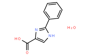 2-苯基-1H-咪唑-4-羧酸單水合物