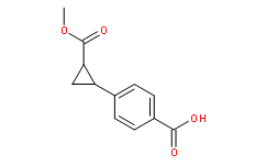 4-(2-(甲氧基羰基)环丙基)苯甲酸