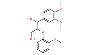 1 -(3,4-Dimethoxyphenyl)-2-(2- methoxyphenoxy)propane-1 ,3-diol