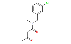 N-[(3-Chlorophenyl)methyl]-N-methyl-3-oxobutanamide
