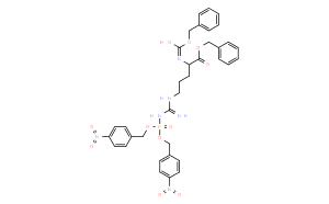 Nα-Carbobenzyloxy-Nω-bis-p-nitrobenzylphospho-L-arginine Benzyl Ester