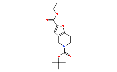 N-Boc-6,7-二氢呋喃并[3,2-c]吡啶-2,5(4H)-2-羧酸乙酯