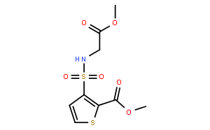 3-磺酰氨基乙酸甲酯-2-噻吩甲酸甲酯
