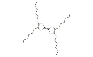 Tetrakis(pentylthio)tetrathiafulvalene