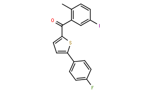 (5-(4-氟苯基)噻吩-2-基)(5-碘-2-甲基苯基)甲酮