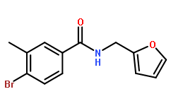 4-Bromo-N-(furan-2-ylmethyl)-3-methylbenzamide
