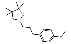 3-(4-Methoxyphenyl)propylboronic Acid Pinacol Ester