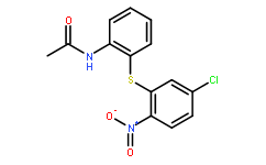 2-Acetamidophenyl 5-chloro-2-nitrophenyl sulfide