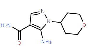 5-aMino-1-(tetrahydro-2H-pyran-4-yl)-1H-pyrazole-4-carboxaMide