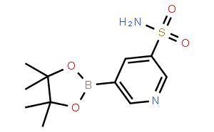 5-(4,4,5,5-tetramethyl-1,3,2-dioxaborolan-2-yl)pyridine-3-sulfonamide
