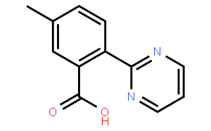 5-甲基-2-嘧啶-2`-基苯甲酸