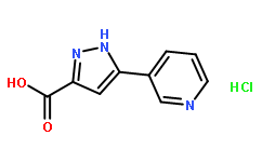 5-(吡啶-3-基)-1H-吡唑-3-羧酸盐酸盐