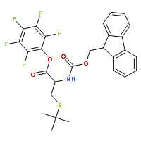 Fmoc-Cys(tBu)-opfp