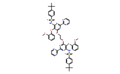 N,N'-[1,2-Ethanediylbis[oxy[5-(2-methoxyphenoxy)[2,2'-bipyrimidine]-6,4-diyl]]]bis[4-(1,1-dimethylethyl)-benzenesulfonamide