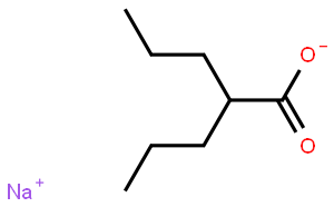 Sodium 2-propylpentanoate 丙戊酸鈉