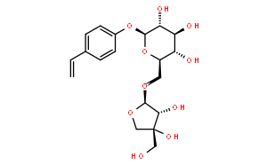 p-Vinylphenyl O-[beta-D-apiofura