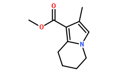 5,6,7,8-tetrahydro-2-methyl-1-Indolizinecarboxylic acid methyl ester