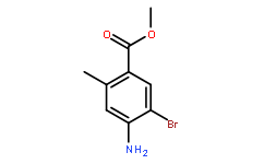 Benzoic acid, 4-​amino-​5-​bromo-​2-​methyl-​, methyl ester