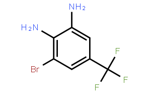 3-溴-5-(三氟甲基)苯-1,2-二胺