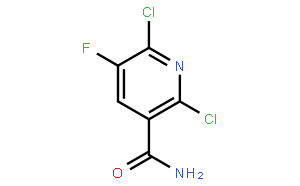 2,6-二氯-3-甲酰胺-5-氟吡啶