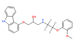 (±)-Carvedilol-d4 (ethyl-d4)