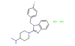 1-[1-(4-Fluorobenzyl)-2-benzimidazolyl]-4-(methylamino)piperidine dihydrochloride