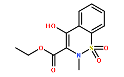 4-羥基-2-甲基-2H-1,2-苯并噻嗪-3-羧酸乙酯1,1-二氧化物