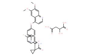 卡博替尼蘋果酸鹽 ;XL184(S)-malate