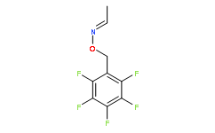Acetaldehyde-PFBOA derivative