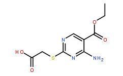 {[4-氨基-5-（乙氧基羰基）嘧啶-2-基]硫基}乙酸
