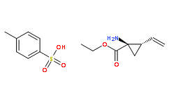 (1R,2S)-1-氨基-2-乙烯基环丙烷羧酸乙酯.对甲苯磺酸